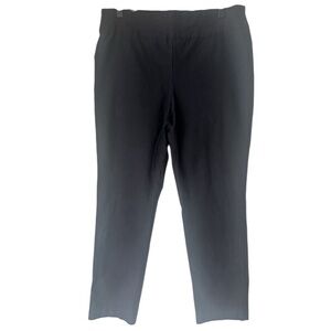 Tribal, Women’s Century Twill‎ Front Black Pants,Pockets, Size 14